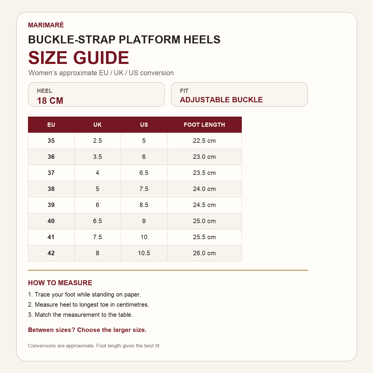 Black Buckle-Strap Platform Heels – 18cm
