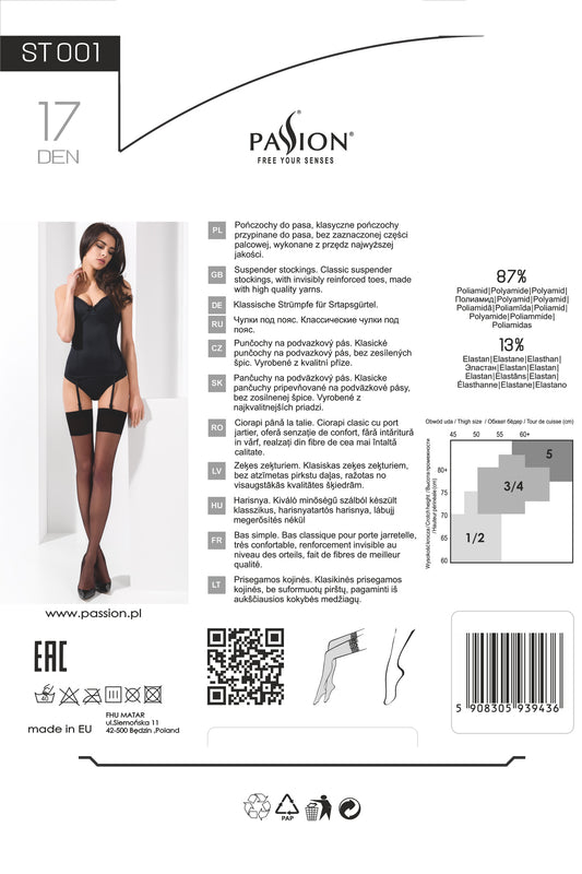 Stockings ST001 black - 5