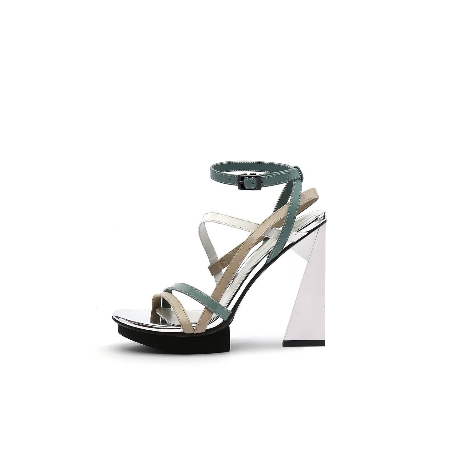 Sexy Multi-Strap Skyscaper Heels-5