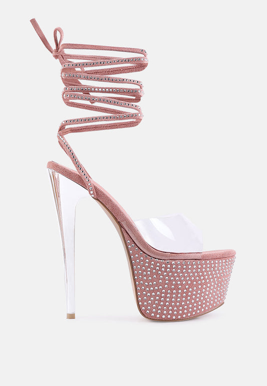 Pink Platform Sandals.