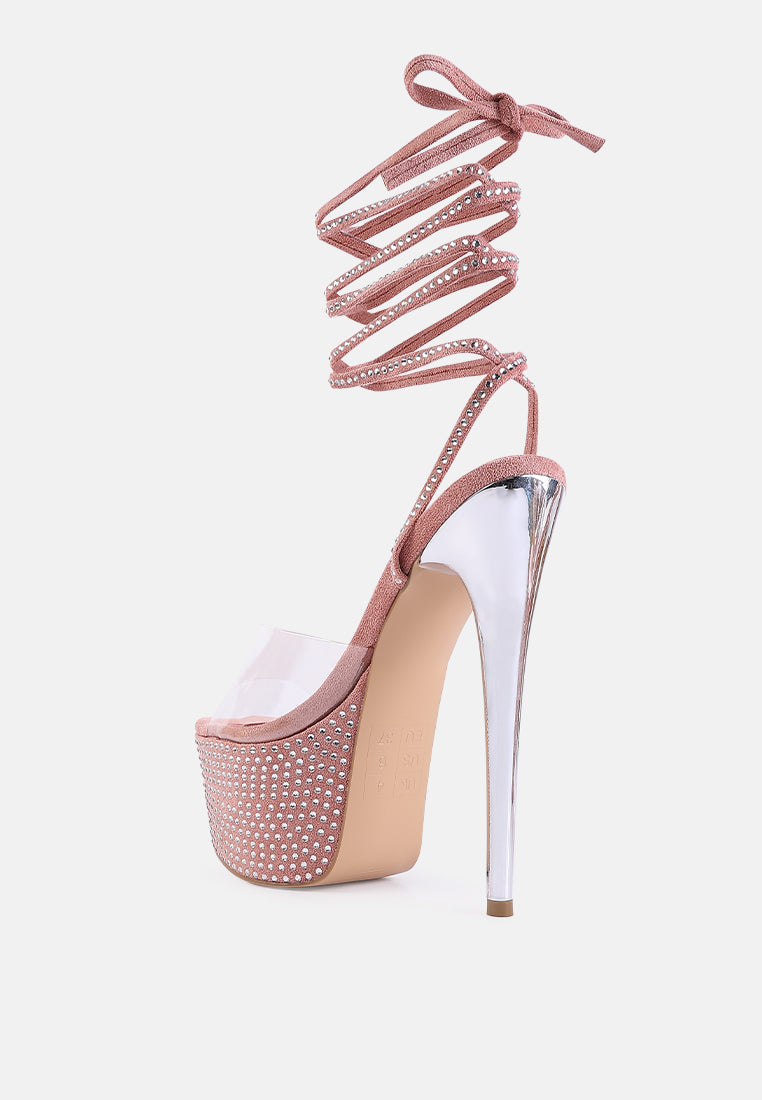 Pink Platform Sandals.
