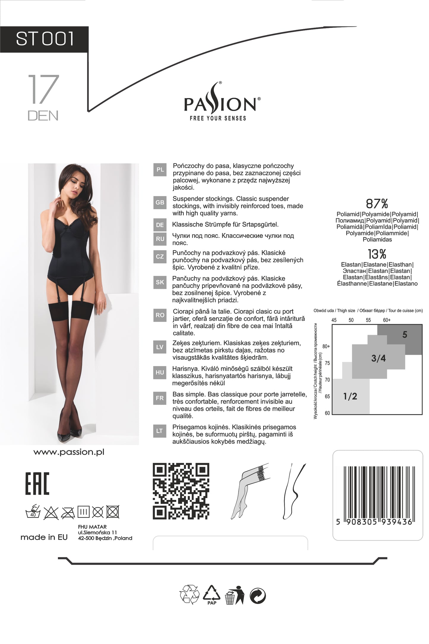 Stockings ST001 black - 5