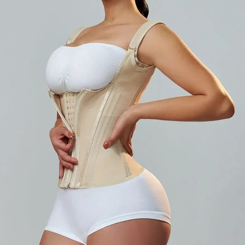 Fajas Colombianas Body Shaper Shapewear Women Vest Tops Double.