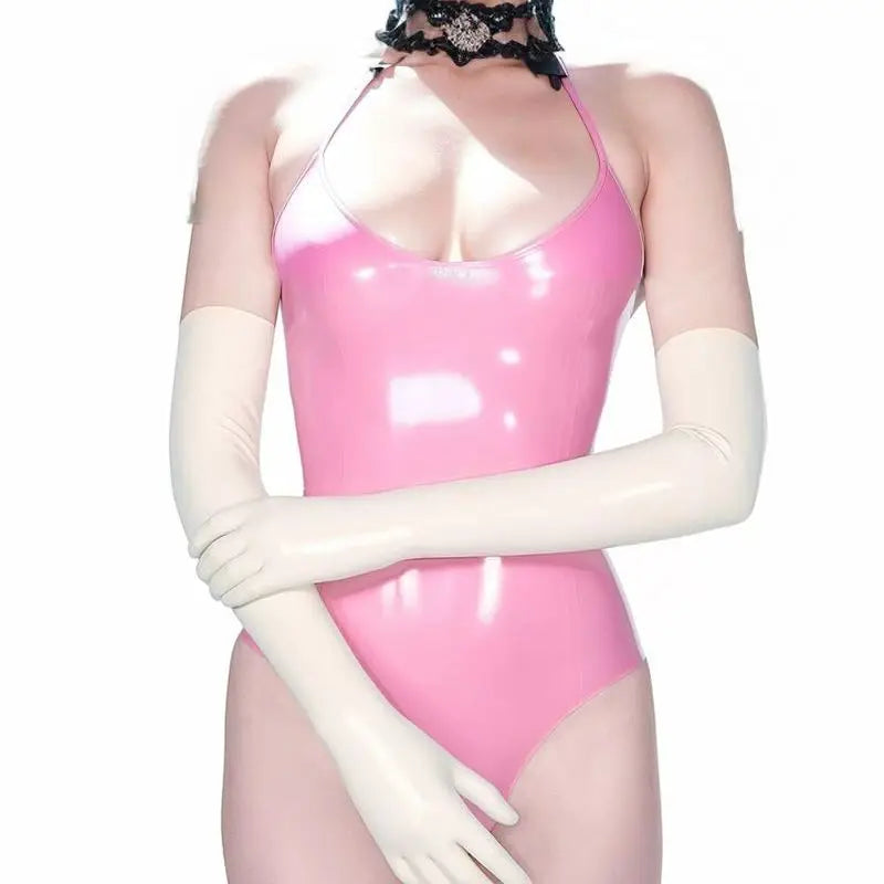 latex Long Gloves for Women, Fetish Latex Stockings, Latex Bodysuit, Sexy Lingerie - Wetlook