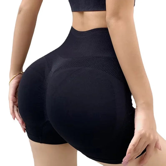 Women High Waist Workout Shorts