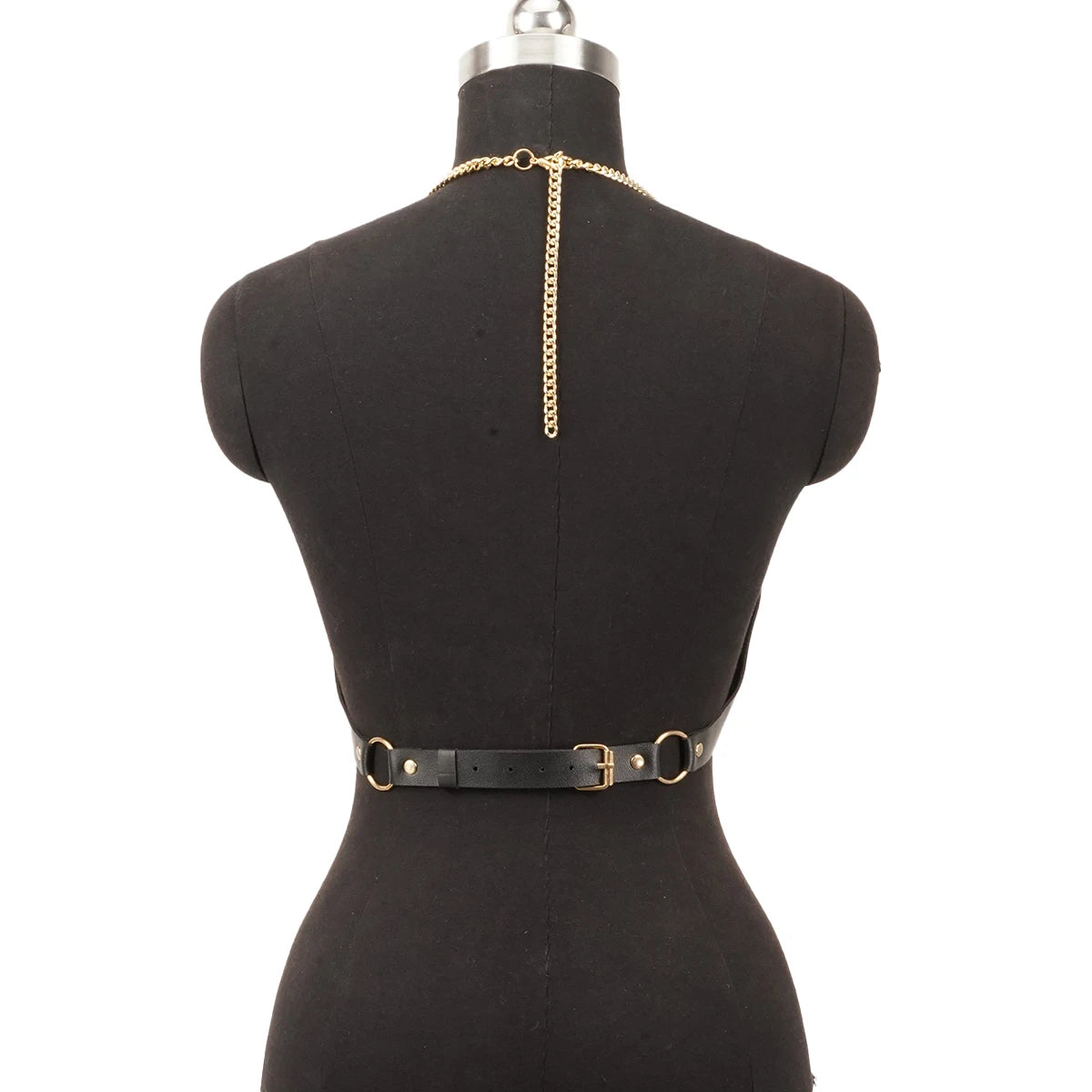 Punk Pu Leather Corset Top Black Corset Fashion Corset Women Bustier