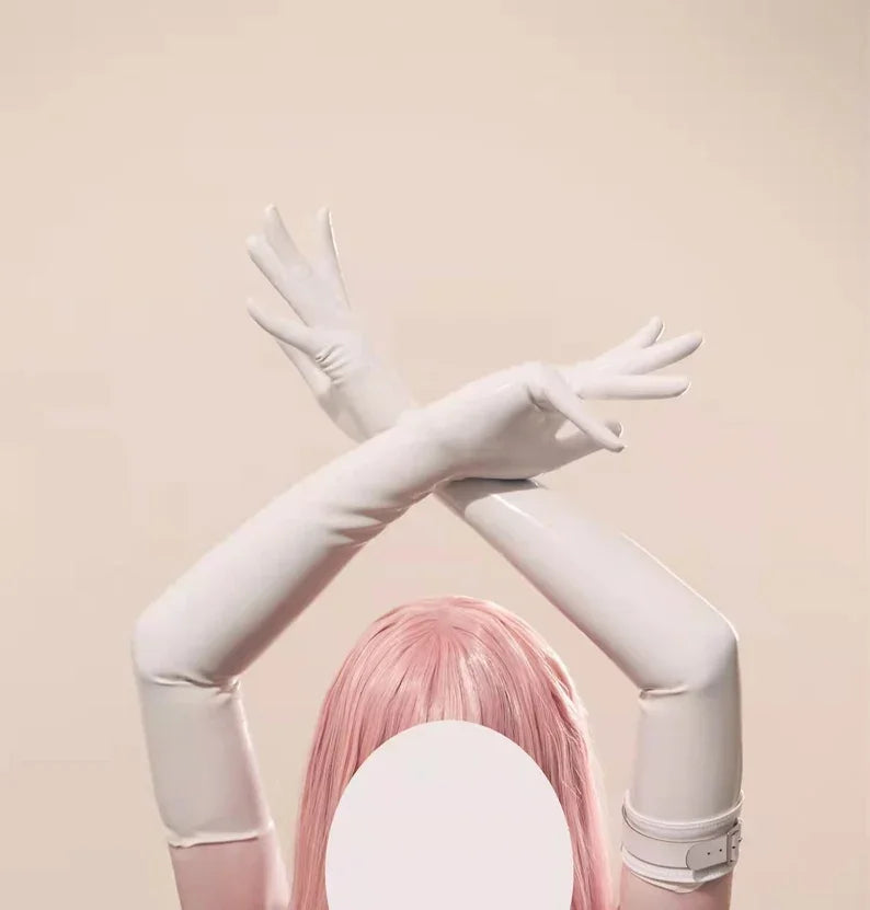 latex Long Gloves for Women, Fetish Latex Stockings, Latex Bodysuit, Sexy Lingerie - Wetlook