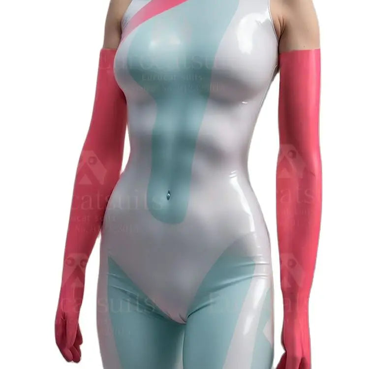 latex Long Gloves for Women, Fetish Latex Stockings, Latex Bodysuit, Sexy Lingerie - Wetlook