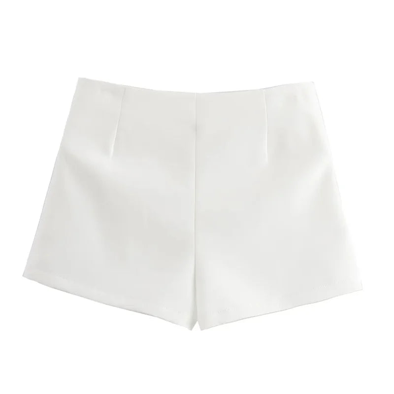MUJER 2025 Pink White Mini Skirt Woman Fashion Bow Skort For Women