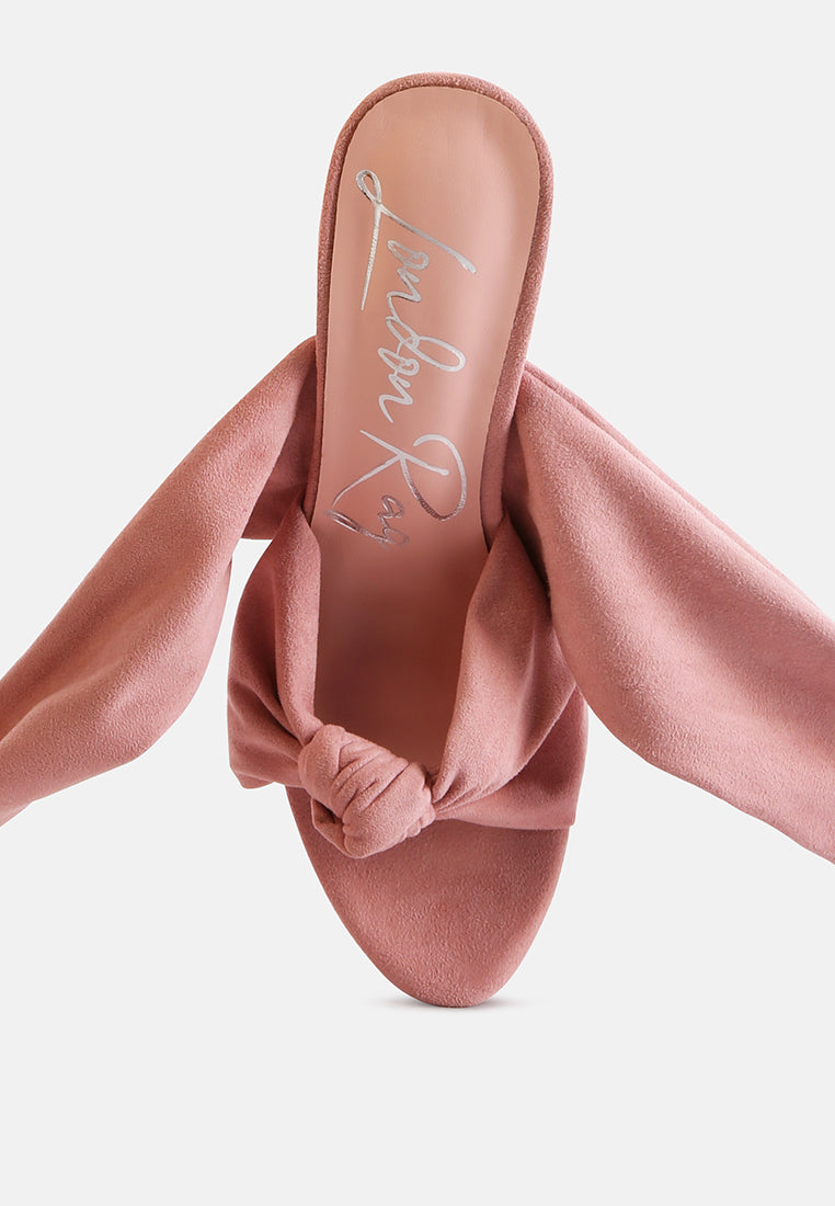 Bauble High Heeled Lace Up Sandals.