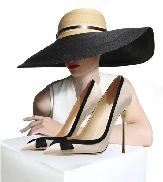 Perfect Leather Stiletto High Heels-0